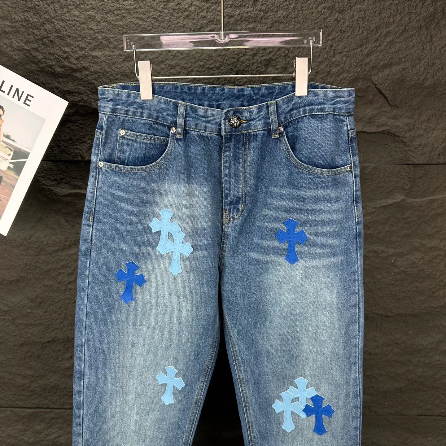2025New Arrival Blue Quality ， ， ， ， ， ！ ， ， ！！！ ：Blue Size：28、30、32、34